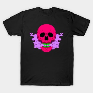 Skull horror art T-Shirt